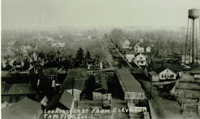 Tampico Looking East from Elevator